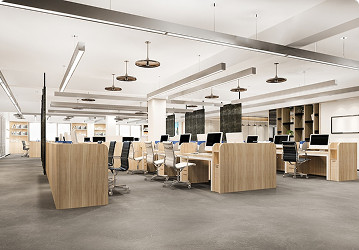 Open Plan Office Planning